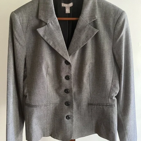 Kim Rogers Charcoal Blazer - Picture 1 of 3